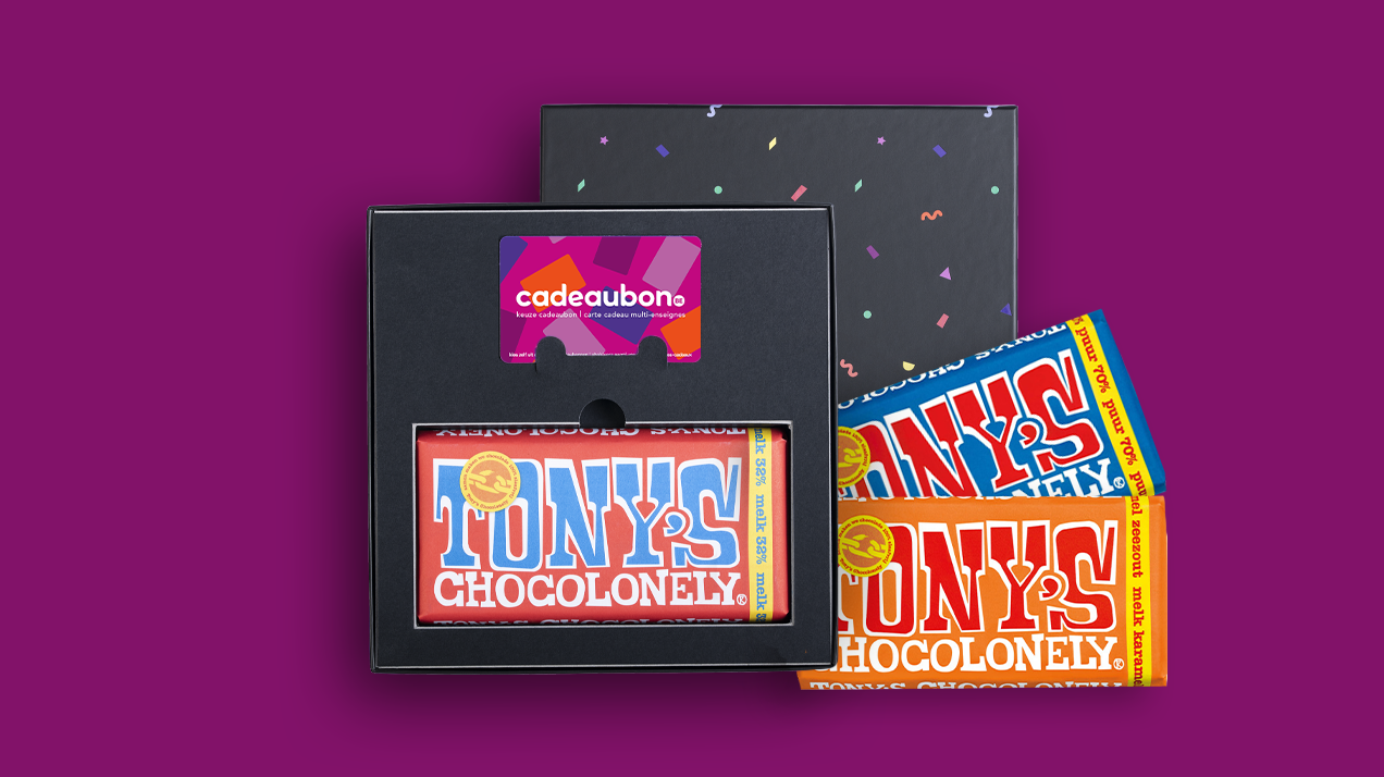 Cadeaupakket Tony’s Chocolonely